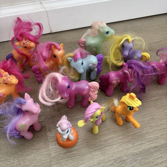 MLP My Little Pony McDonalds G3 G4 Lot 13 Figures Brushable Hair Limited Edition - Picture 3 of 10